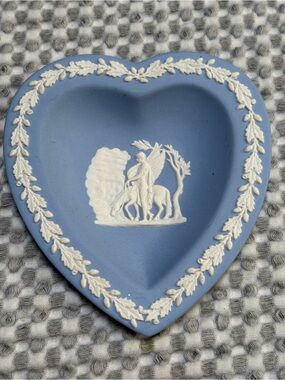 Vintage Wedgewood Jasper Collectible Trinket Dish England Wedgwood